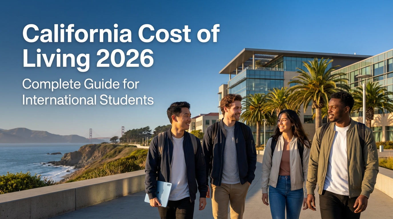 California coastline and university campuses