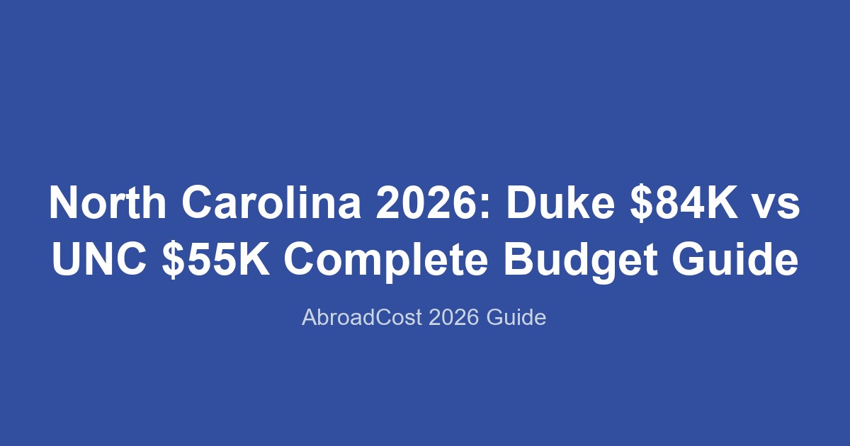 North Carolina Cost Of Living 2026 featured image
