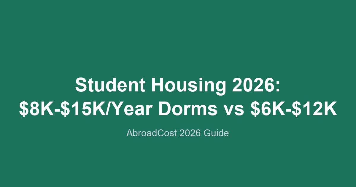Student Housing featured image