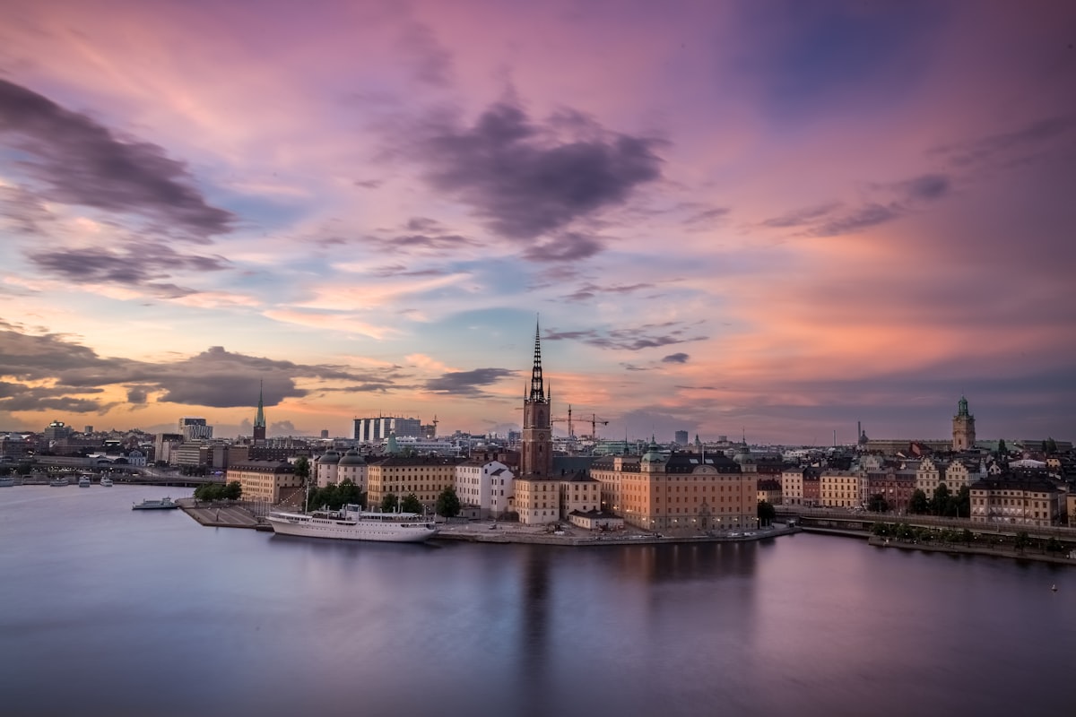 Stockholm cityscape and Swedish student life