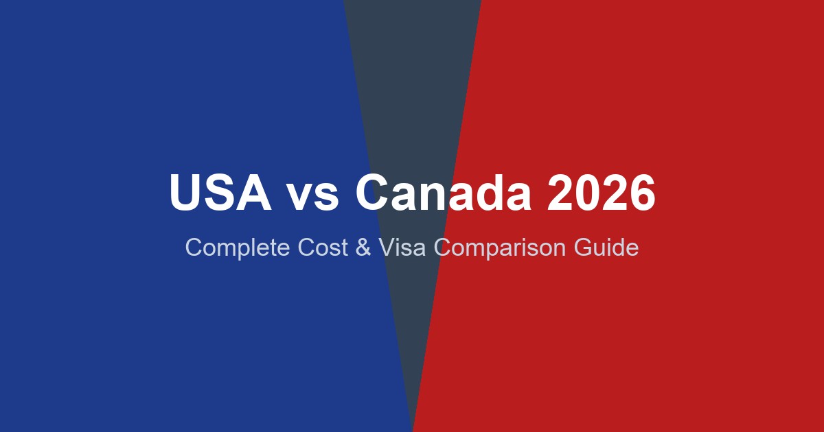 USA vs Canada international students comparison